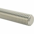 Bsc Preferred Grade B8 18-8 Stainless Steel Threaded Rod 1/2-13 Thread Size 3 Long 91187A506